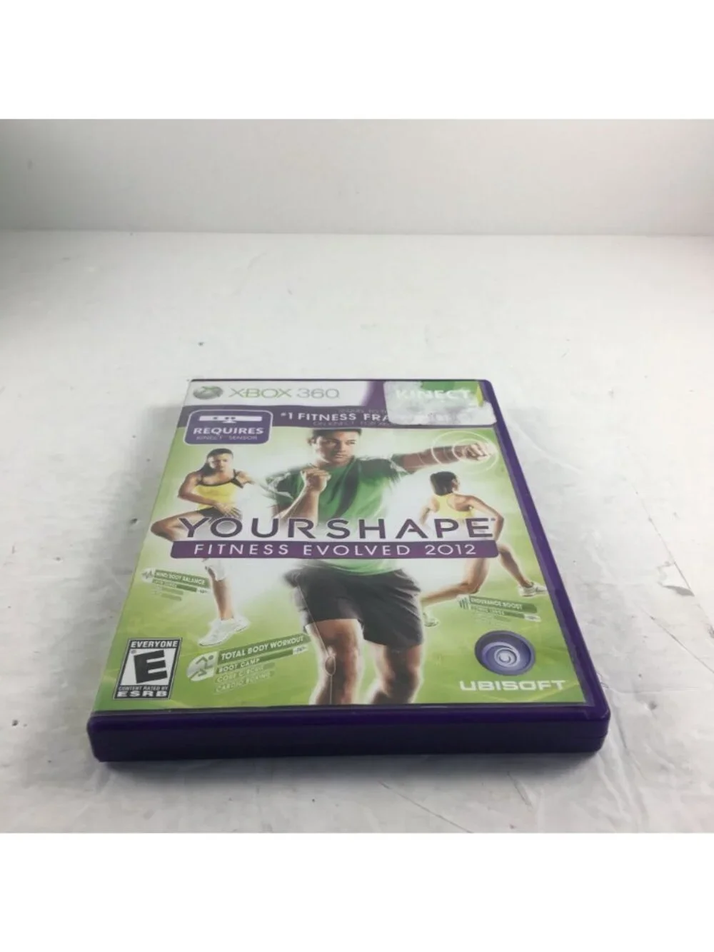 MICROSOFT XBOX 360 YOUR SHAPE FITNESS EVOLVED 2012 MANUAL INCLUDED